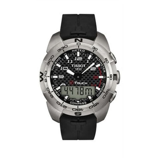 Tissot - T013.420.47.202.00  T-Touch Expert Black Rubber Ti