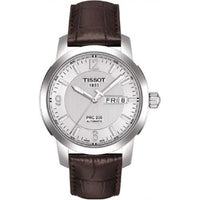 Tissot PRC 200 Quartz Chronograph Silver Brown Leather (T014.430.16.037.00)