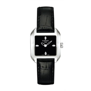 Tissot - T02.1.225.51  T-Wave Square Quartz 23.6 Stainless Steel / Black / Strap