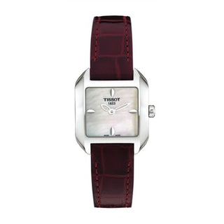 Tissot - T02.1.265.71  T-Wave Square Quartz 23.6 Stainless Steel / MOP / Strap