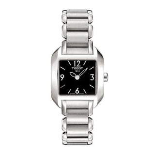 Tissot - T02.1.285.52  T-Wave Square Quartz 23.6 Stainless Steel /  Black / Bracelet