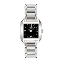 Tissot T-Wave Square Quartz 23.6 Stainless Steel / MOP / Bracelet (T02.1.285.52)