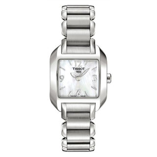 Tissot - T02.1.285.82  T-Wave Square Quartz 23.6 Stainless Steel / MOP / Bracelet