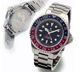 Steinhart - T0214  Ocean 44 GMT Blue - Red