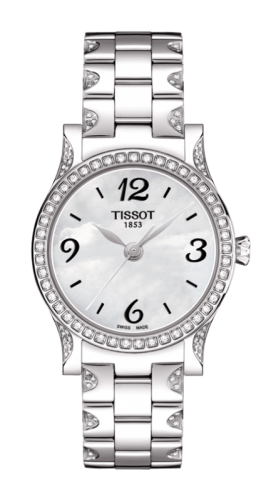 Tissot - T028.210.11.117.00  Stylis-T Quartz 29 Stainless Steel / Diamond / MOP / Bracelet