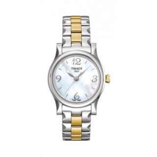 Tissot - T028.210.22.117.00  Stylis-T Quartz 29 Stainless Steel / Yellow Gold PVD / MOP / Bracelet