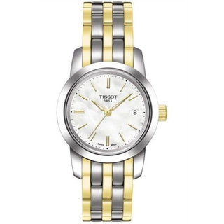 Tissot - T033.210.22.111.00  Dream Quartz 28 Stainless Steel / PVD Yellow Gold / MOP / Bracelet