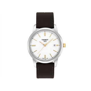 Tissot - T033.410.26.011.01  Dream Quartz 38 Stainless Steel / Yellow Gold PVD / White / Strap