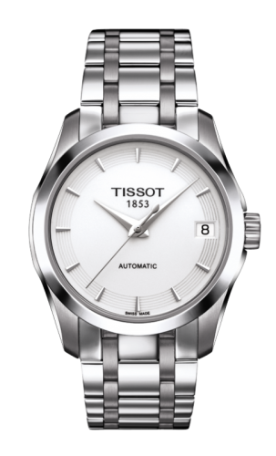 Tissot - T035.207.11.011.00  Couturier Automatic Ladies Silver