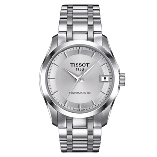 Tissot - T035.207.11.031.00  Couturier Powermatic 80 32 Stainless Steel / Silver / Bracelet