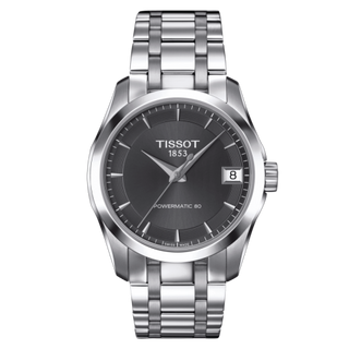 Tissot - T035.207.11.061.00  Couturier Powermatic 80 32 Stainless Steel / Grey / Bracelet