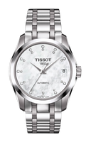 Tissot Couturier Automatic Day-Date Stainless Steel / Black / Strap (T035.207.11.116.00)