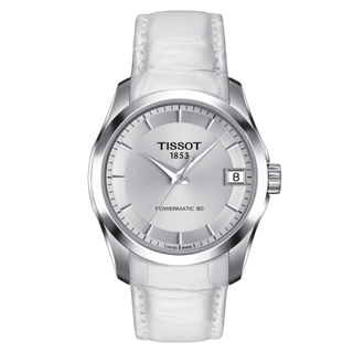 Tissot - T035.207.16.031.00  Couturier Powermatic 80 32 Stainless Steel / Silver / Strap