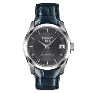 Tissot - T035.207.16.061.00  Couturier Powermatic 80 32 Stainless Steel / Grey / Strap