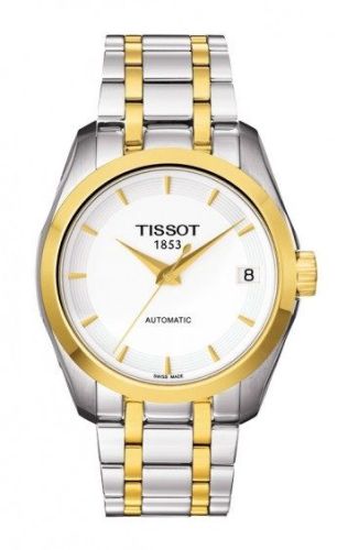 Tissot - T035.207.22.011.00  Couturier Automatic Ladies Two Tone