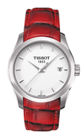 Tissot Couturier Automatic Chronograph Silver / Strap (T035.210.16.011.01)