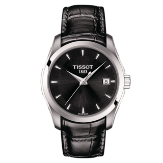 Tissot - T035.210.16.051.01  Couturier Quartz 32 Stainless Steel / Black / Strap