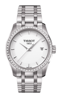 Tissot Couturier Powermatic 80 39 Stainless Steel / Yellow Gold PVD / White / Bracelet (T035.210.61.011.00)