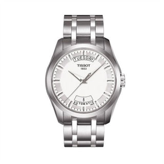 Tissot - T035.407.11.031.00  Couturier Automatic Day-Date Silver / Bracelet