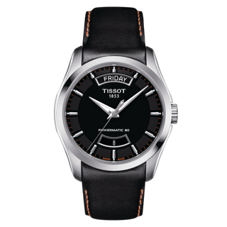 Tissot - T035.407.16.051.03  Couturier Powermatic 80 39 Stainless Steel / Black / Strap