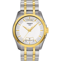 Tissot Couturier Automatic Day-Date Silver / Bracelet (T035.407.22.011.00)