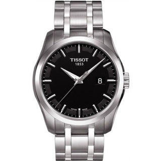 Tissot - T035.410.11.051.00  Couturier Quartz Stainless Steel / Black / Bracelet