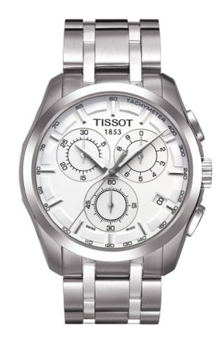 Tissot - T035.439.11.031.00  Couturier Quartz Chronograph GMT Silver