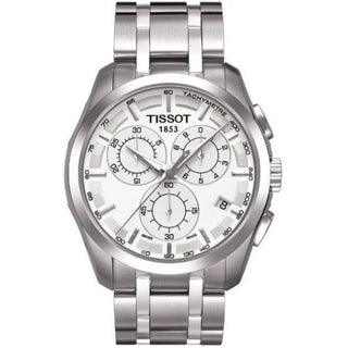 Tissot - T035.617.11.031.00  Couturier Quartz Chronograph Silver / Bracelet