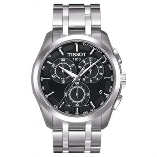 Tissot - T035.617.11.051.00  Couturier Quartz Chronograph Stainless Steel / Black / BRacelet