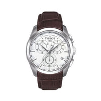 Tissot Couturier Quartz Chronograph Silver / Bracelet (T035.617.16.031.00)