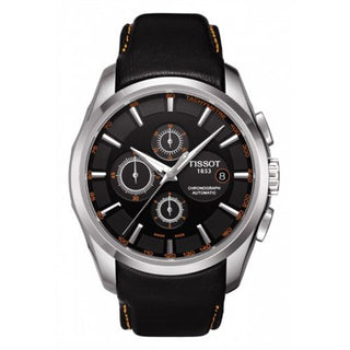 Tissot - T035.627.16.051.01  Couturier Automatic Chronograph Orange / Strap