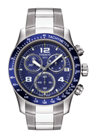 Tissot V8 Quartz Chronograph Stainless Steel / Silver / Bracelet (T039.417.11.047.02)