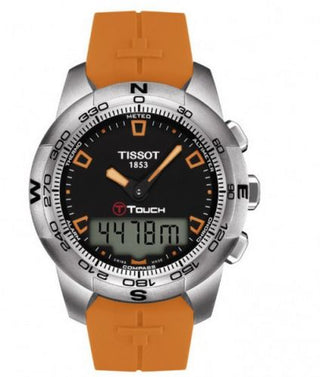 Tissot - T047.420.17.051.01  T-Touch II Orange Rubber