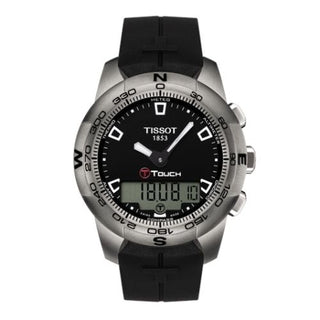 Tissot - T047.420.47.051.00  T-Touch II Black Ti Rubber