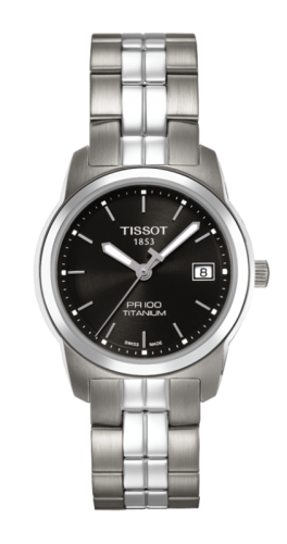 Tissot - T049.310.44.051.00  PR 100 Quartz 27 Titanium / Black / Bracelet