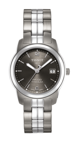 Tissot - T049.310.44.067.00  PR 100 Quartz 27 Titanium  Grey / Bracelet