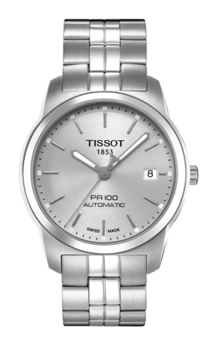 Tissot - T049.407.11.031.00  PR 100 Automatic 38 Stainless Steel / Silver / Bracelet