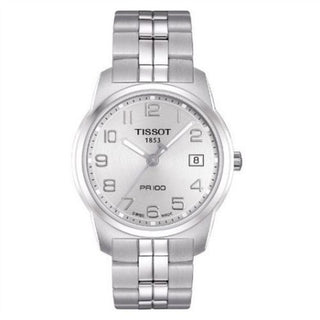 Tissot - T049.410.11.032.01  PR 100 Quartz 38 Stainless Steel / Silver / Bracelet