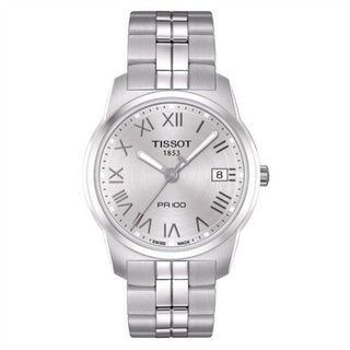 Tissot - T049.410.11.033.01  PR 100 Quartz 38 Stainless Steel / Silver / Bracelet