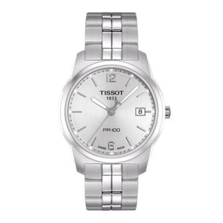 Tissot - T049.410.11.037.01  PR 100 Quartz 38 Stainless Steel / Silver / Bracelet