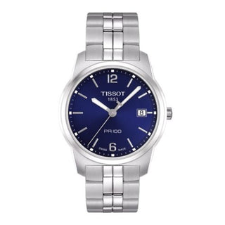 Tissot - T049.410.11.047.01  PR 100 Quartz 38 Stainless Steel / Blue / Bracelet