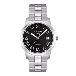 Tissot - T049.410.11.053.01  PR 100 Quartz 38 Stainless Steel / Black / Bracelet