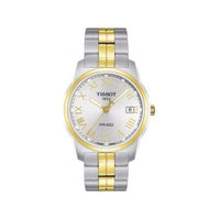 Tissot PR 100 Quartz 38 Stainless Steel / Yellow Gold PVD / Silver / Bracelet (T049.410.22.033.01)