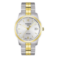 Tissot PR 100 Quartz 38 Stainless Steel / Yellow Gold PVD / Black / Bracelet (T049.410.22.037.01)