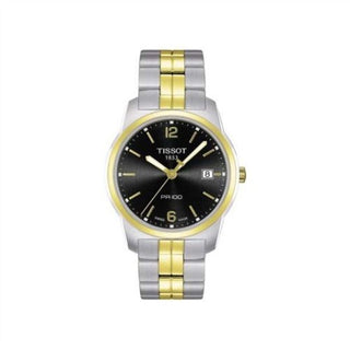 Tissot - T049.410.22.057.01  PR 100 Quartz 38 Stainless Steel / Yellow Gold PVD / Black / Bracelet