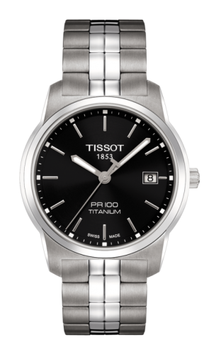 Tissot - T049.410.44.051.00  PR 100 Quartz 38 Titanium / Black / Bracelet