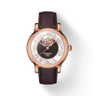 Tissot - T050.207.37.117.04  Tissot Lady Heart Flower Powermatic 80 Rose Gold / MOP