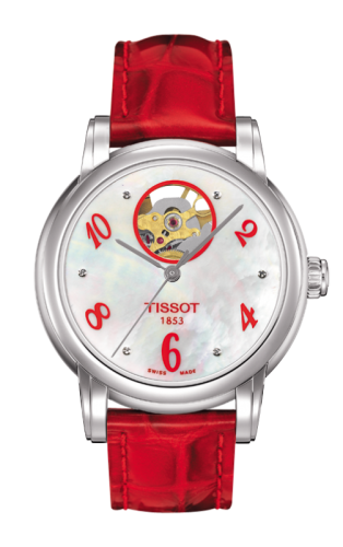 Tissot - T050.207.16.116.03  Lady Heart Red Mother-of-Pearl