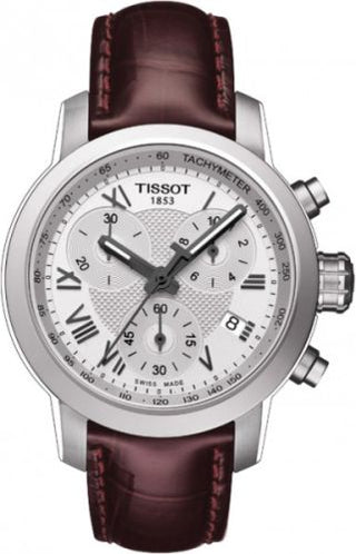 Tissot - T055.217.16.033.01  PRC 200 Quartz Chronograph Lady Roman Leather