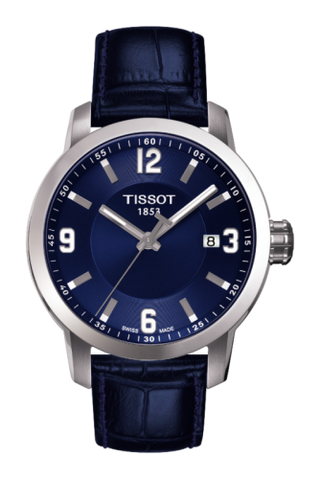 Tissot - T055.410.16.047.00  PRC 200 Quartz Blue Leather